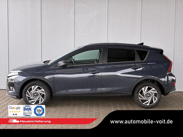 Hyundai BAYON Premium 1.0 T-GDI 100 PS 48V 7DCT / Keyless ACC Soundsystem BOSE Sitz + Lenkradheizung LED Navi PDC V&H Kamera Totwinkel Alu 16" 