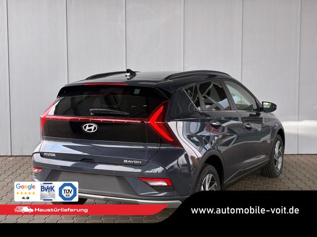 Hyundai BAYON Premium 1.0 T-GDI 100 PS 48V 7DCT / Keyless ACC Soundsystem BOSE Sitz + Lenkradheizung LED Navi PDC V&H Kamera Totwinkel Alu 16" 