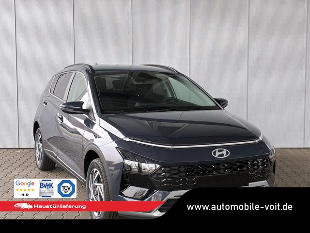 Hyundai BAYON Premium 1.0 T-GDI 100 PS 48V 7DCT / Keyless ACC Soundsystem BOSE Sitz + Lenkradheizung LED Navi PDC V&H Kamera Totwinkel Alu 16" 