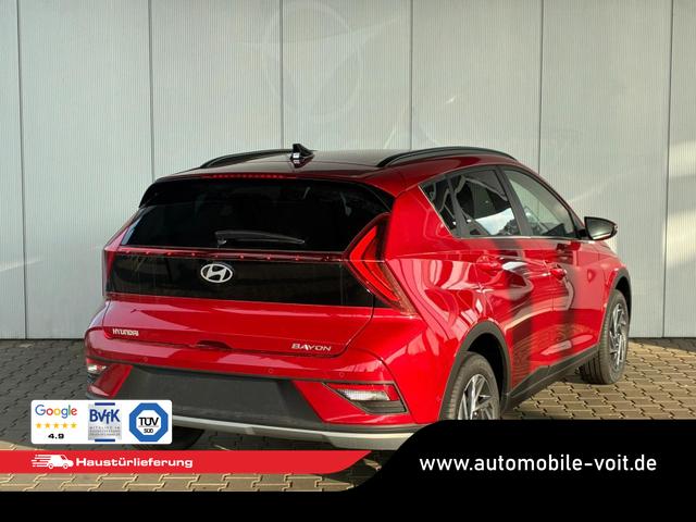 Hyundai BAYON Premium 1.0 T-GDI 100 PS 48V 7DCT / Keyless ACC Soundsystem BOSE Sitz + Lenkradheizung LED Navi PDC V&H Kamera Totwinkel Alu 16" 