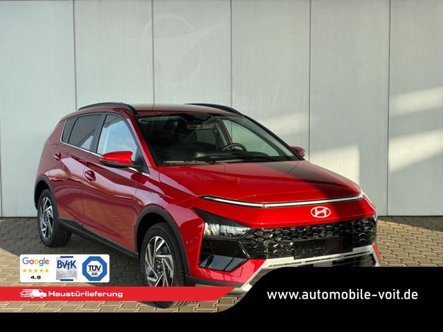Hyundai BAYON Premium 1.0 T-GDI 100 PS 48V 7DCT / Keyless ACC Soundsystem BOSE Sitz + Lenkradheizung LED Navi PDC V&H Kamera Totwinkel Alu 16" 