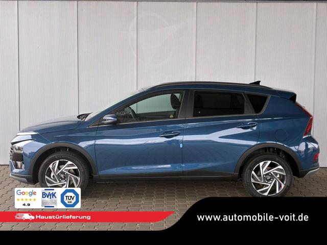 Hyundai BAYON Premium 1.0 T-GDI 100 PS 48V 7DCT / Keyless ACC Soundsystem BOSE Sitz + Lenkradheizung LED Navi PDC V&H Kamera Totwinkel Alu 16" 