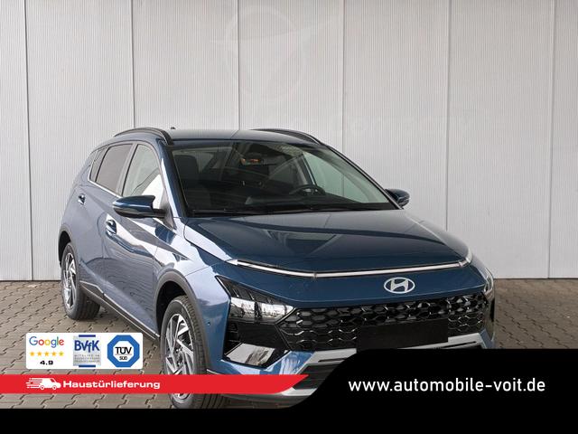 Hyundai BAYON Premium 1.0 T-GDI 100 PS 48V 7DCT / Keyless ACC Soundsystem BOSE Sitz + Lenkradheizung LED Navi PDC V&H Kamera Totwinkel Alu 16" 