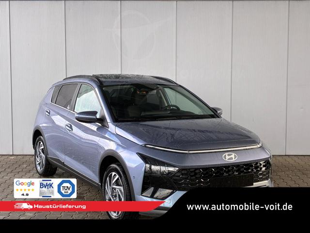 Hyundai BAYON Premium Sky 1.0 T-GDI 100 PS 48V 7DCT / Keyless ACC Soundsystem BOSE Sitz + Lenkradheizung LED Navi PDC V&H Kamera Totwinkel Alu 16" 