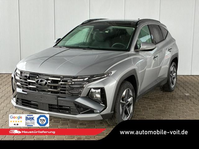 Hyundai TUCSON - E-Motion 1.6 T-GDi 2WD HEV / Panoramadach ACC LED Sitz + Lenkradheizung Navi PDC V&H Kamera Alu 18"