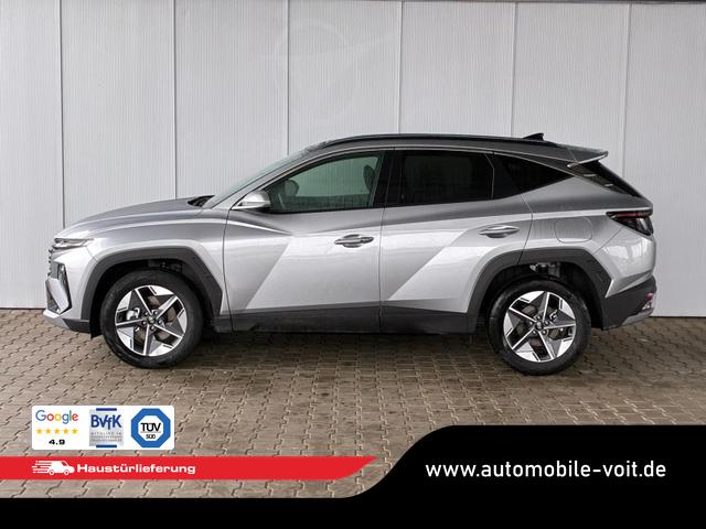 Hyundai TUCSON E-Motion 1.6 T-GDi 2WD HEV / Panoramadach ACC LED Sitz + Lenkradheizung Navi PDC V&H Kamera Alu 18" 