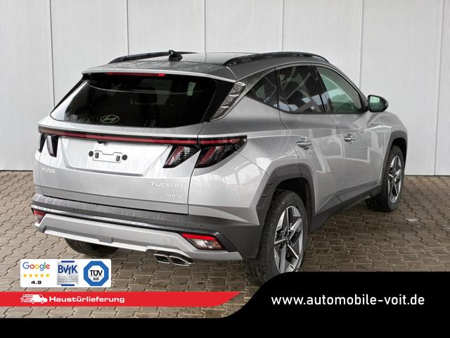Hyundai TUCSON E-Motion 1.6 T-GDi 2WD HEV / Panoramadach ACC LED Sitz + Lenkradheizung Navi PDC V&H Kamera Alu 18" 