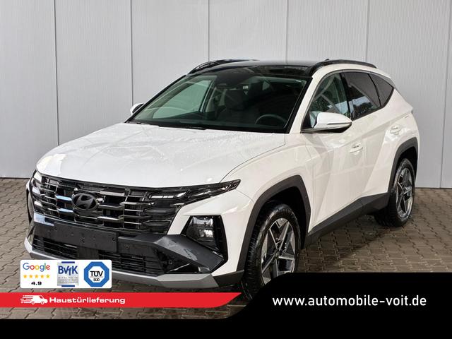 Hyundai TUCSON - E-Motion 1.6 T-GDi 2WD HEV / Panoramadach ACC LED Sitz + Lenkradheizung Navi PDC V&H Kamera Alu 18"