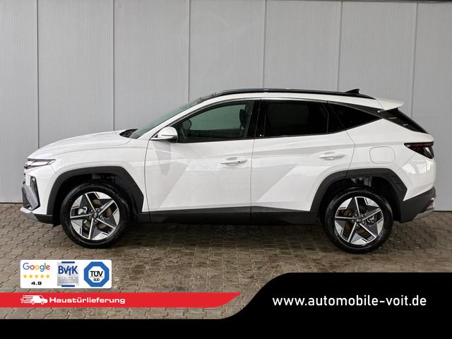Hyundai TUCSON E-Motion 1.6 T-GDi 2WD HEV / Panoramadach ACC LED Sitz + Lenkradheizung Navi PDC V&H Kamera Alu 18" 
