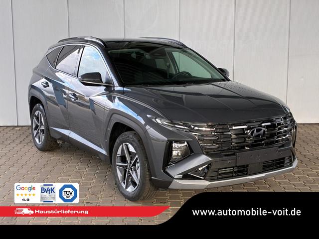 Hyundai TUCSON E-Motion 1.6 T-GDi 2WD HEV / Panoramadach ACC LED Sitz + Lenkradheizung Navi PDC V&H Kamera Alu 18" 