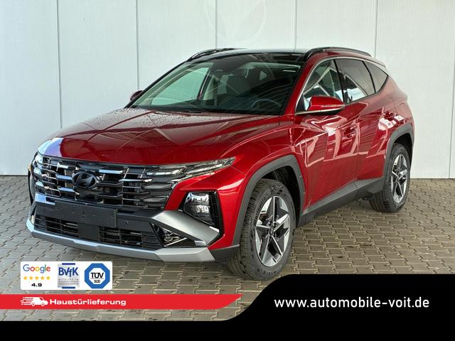 Hyundai TUCSON - E-Motion 1.6 T-GDi 2WD HEV / Panoramadach ACC LED Sitz + Lenkradheizung Navi PDC V&H Kamera Alu 18"