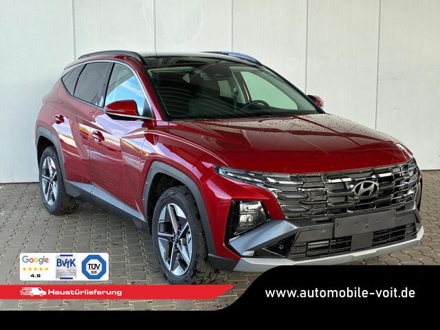 Hyundai TUCSON E-Motion 1.6 T-GDi 2WD HEV / Panoramadach ACC LED Sitz + Lenkradheizung Navi PDC V&H Kamera Alu 18" 