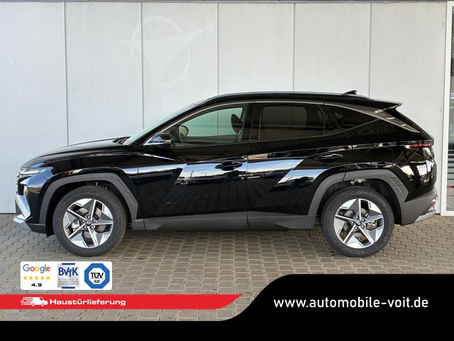 Hyundai TUCSON E-Motion 1.6 T-GDI 2WD 48V DCT / Panoramadach ACC Sitz + Lenkradheizung LED Navi PDC V&H Kamera Alu 18" 