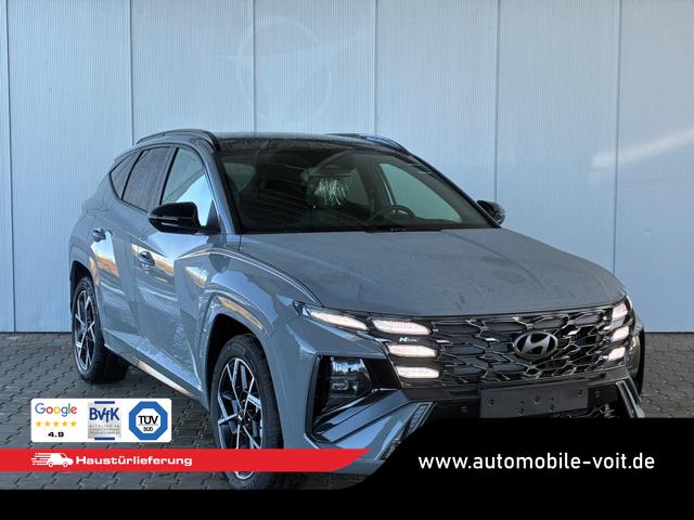 Hyundai TUCSON N-Line 1.6 T-GDI 4WD HEV / Panoramadach 4x Shz ACC Head-Up Krell-Soundsystem E-Klappe Matrix-LED E-Sitze Alu 19" 