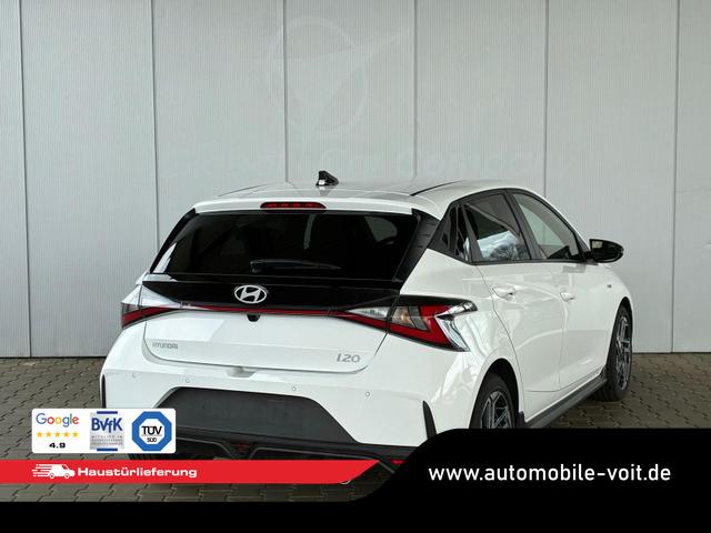 Hyundai i20 1.2 MPI N-Line / LED Tempomat Navi R&uuml;ckfahrkamera Alu 17" 