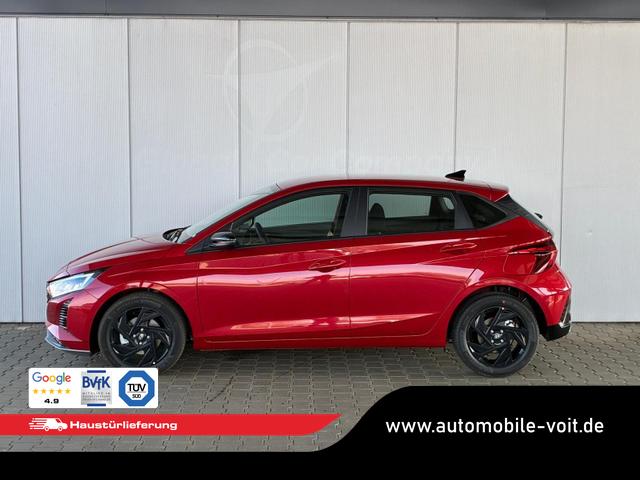 Hyundai i20 1.0 T-GDi 6 MT Go Plus Blackline / LED Sitz & Lenkr.Heiz./ PDC m.Kamera Navi Alu16 
