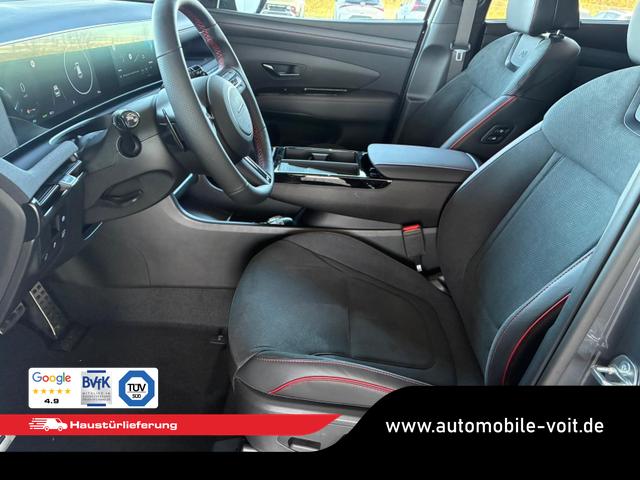 Hyundai TUCSON HEV 2WD N-Line X Pano / MY27 Panoramadach Head-Up 360&deg; Kam. ACC Sitz + Lenkradheiz. Sitzbel&uuml;ftung Alu 19" 