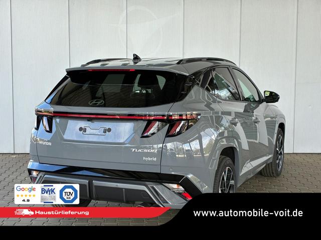 Hyundai TUCSON N-Line x HEV 2WD Automatik / Head-Up ACC Sitz+Lenkradheiz. Sitzbel&uuml;ftung/ Krell E-Klappe Matrix LED Alu 19'' 