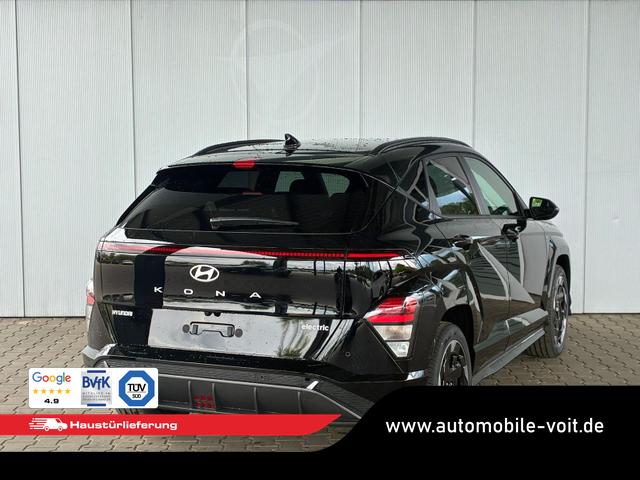 Hyundai KONA Elektro N-Line 64,8 kWh / Bose ACC PDC V&H + Kamera Keyless Sitz Lenkradheiz. LED Alu 19" 