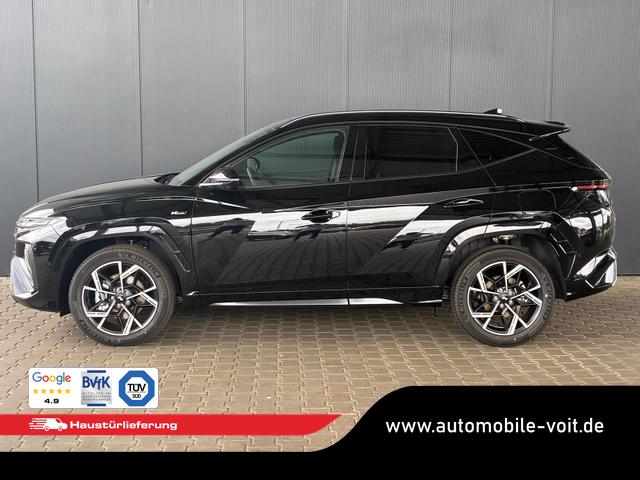 Hyundai TUCSON HEV 2WD N-Line X Pano / MY27 Panoramadach Head-Up 360&deg; Kam. ACC Sitz + Lenkradheiz. Sitzbel&uuml;ftung Alu 19" 