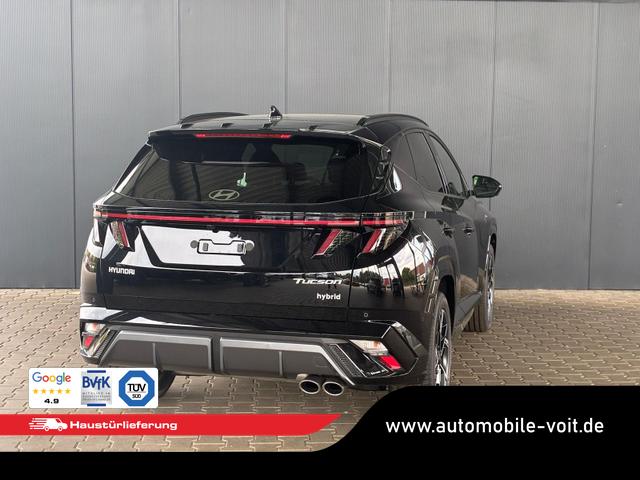 Hyundai TUCSON HEV 2WD N-Line X Pano / MY27 Panoramadach Head-Up 360&deg; Kam. ACC Sitz + Lenkradheiz. Sitzbel&uuml;ftung Alu 19" 
