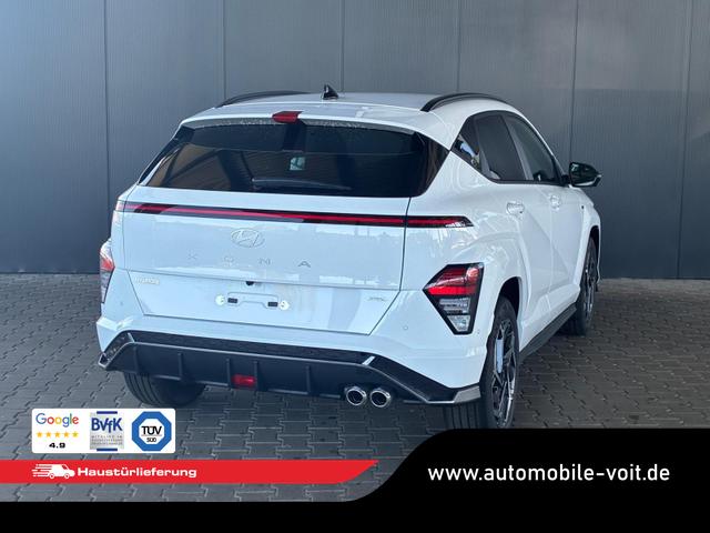 Hyundai KONA N-Line 1.6 DCT 4WD / Bose ACC/ 360&deg; Kam./ Sitzh.& Bel&uuml;ftung Memory Heckklappe elektr./ LED Alu 18" 