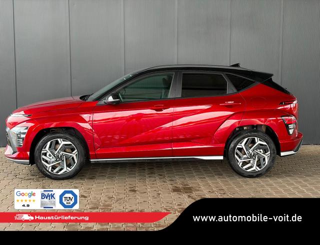 Hyundai KONA N-Line 1.6 DCT 4WD / Bose ACC/ 360&deg; Kam./ Sitzh.& Bel&uuml;ftung Memory Heckklappe elektr./ LED Alu 18" 