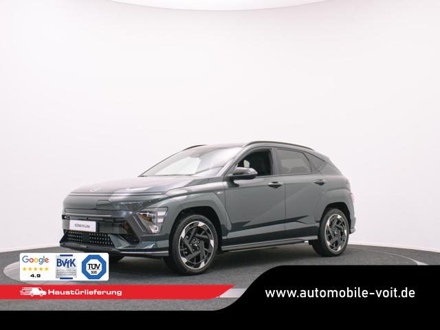 Hyundai KONA Elektro - N-Line 64,8 kWh / Bose ACC PDC V&H + Kamera Keyless Sitz Lenkradheiz. LED Alu 19"
