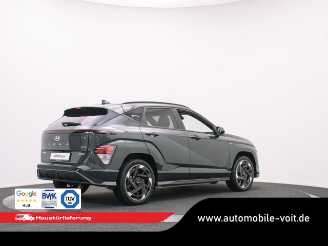 Hyundai KONA Elektro N-Line 64,8 kWh / Bose ACC PDC V&H + Kamera Keyless Sitz Lenkradheiz. LED Alu 19" 