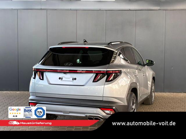 Hyundai TUCSON Comfort Plus 1.6 T-GDI 4WD 48V DCT / Matrix-LED Pano-Dach ACC Shz hi + vo Teilleder Alu 18" 