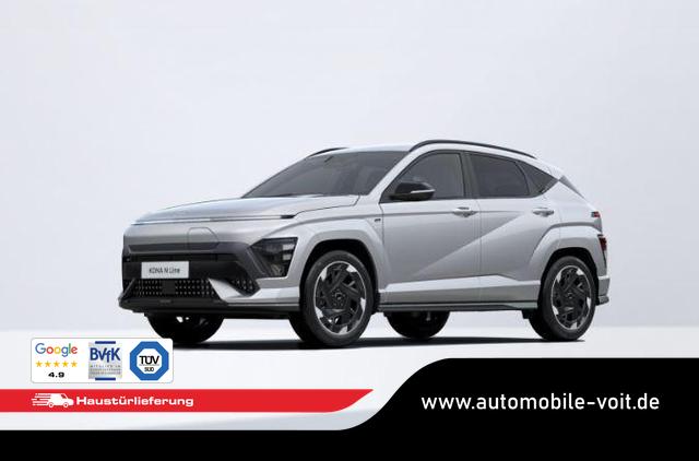 Hyundai KONA Elektro - N-Line 64,8 kWh / Bose ACC PDC V&H + Kamera Keyless Sitz Lenkradheiz. LED Alu 19"
