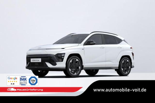 Hyundai KONA Elektro - N-Line 64,8 kWh / Bose ACC PDC V&H + Kamera Keyless Sitz Lenkradheiz. LED Alu 19"