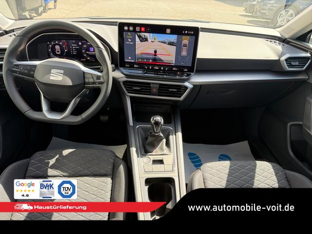 SEAT Leon Sportstourer FR / 10 J. Garantie 200.000 KM 1.5 TSI 115PS Garantie/KAMERA/AHK/17"/NAVI 