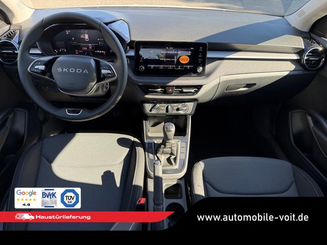 Skoda Fabia Selection Plus Modelljahr 2027 1.0 TSI 116 PS inkl. 5 J. Garantie, Wireless SmartLink, Multifunktions-Lederlenkrad, Tempomat, Easy Start, Klimaanlage, Parksensoren hinten, Front Assist, LED-Scheinwerfer, Nebelscheinwerfer 