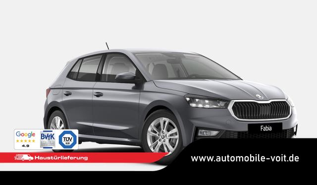 Skoda Fabia - Selection Plus 1.0 MPI 80 PS inkl. 5 J. Garantie, Wireless SmartLink, Multifunktions-Lederlenkrad, Tempomat, Easy Start, Klimaanlage, Parksensoren hinten, Front Assist, LED-Scheinwerfer, Nebelscheinwerfer