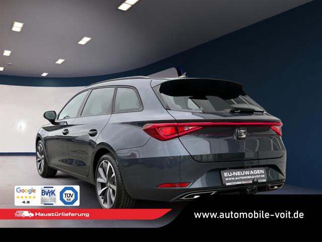 SEAT Leon Sportstourer FR Edition 1.5 eTSI DSG 150 PS 5 J. Garantie 18" AHK SHZ ACC 