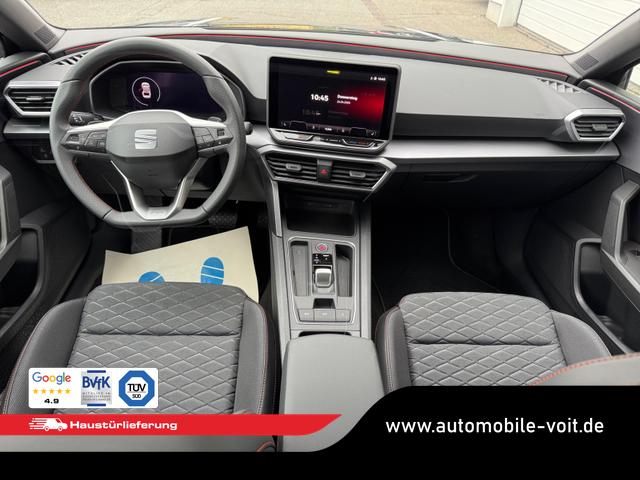 SEAT Leon Sportstourer FR Edition 1.5 eTSI DSG 150 PS 5 J. Garantie 18" AHK SHZ ACC 