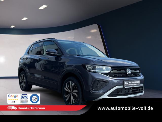 Volkswagen T-Cross - Limited Neues Modell 2025 1.0 TSI 116 PS 17" Kamera/SHZ/AHK/ACC/5J. Garantie Parksensoren vo/hi, LED-Scheinwerfer, Radio Composition 8", App-Connect, Klima, M-Lederlenkrad, Digitales Cockpit, Müdigkeitserkennung, Dachreling, Lane Assist, Armlehne vorn