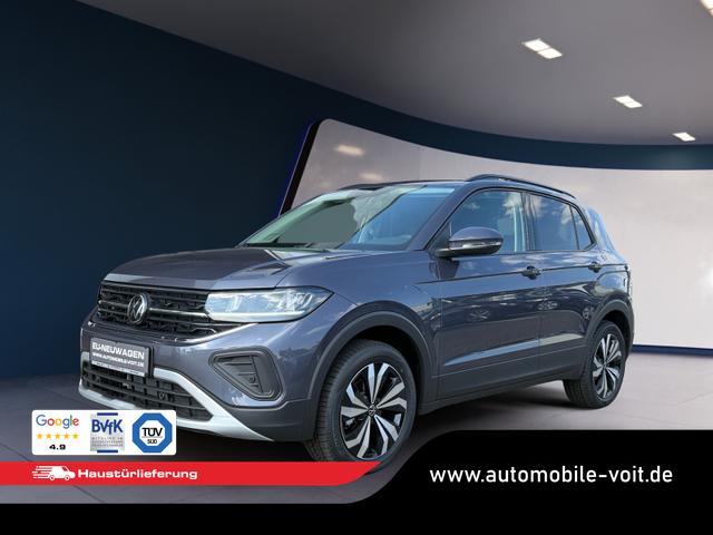 Volkswagen T-Cross Limited Neues Modell 2025 1.0 TSI 116 PS 17" Kamera/SHZ/AHK/ACC/5J. Garantie Parksensoren vo/hi, LED-Scheinwerfer, Radio Composition 8", App-Connect, Klima, M-Lederlenkrad, Digitales Cockpit, Müdigkeitserkennung, Dachreling, Lane Assist, Armlehne vorn 