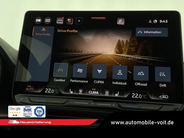 Cupra Formentor VZ (VZ) 2.0 TSI 245kW (333 PS) 4Drive 7-Gang-Doppelkupplungsgetriebe DSG 