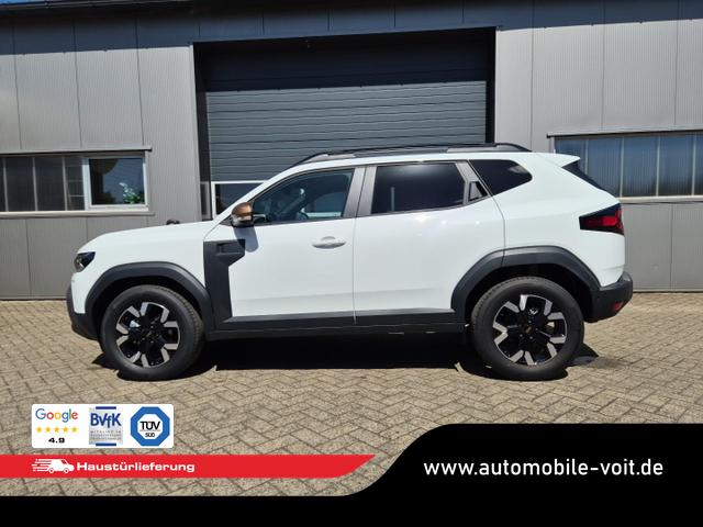 Dacia Duster Extreme Hybrid 140PS Automatik 1.6 SCE Sitzheizung Klimaautomatik 4x Kamera elektr.Parkbremse Teil-Leder Bluetooth Apple Carplay Android Auto PDC v+h 2xKeyless 17-LM 