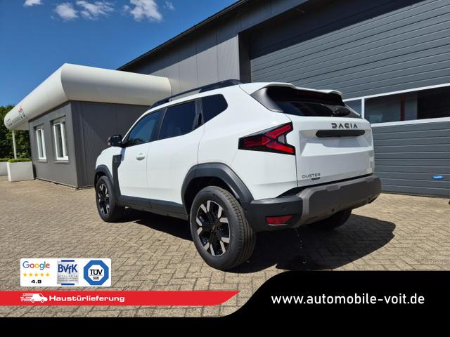 Dacia Duster Extreme Hybrid 140PS Automatik 1.6 SCE Sitzheizung Klimaautomatik 4x Kamera elektr.Parkbremse Teil-Leder Bluetooth Apple Carplay Android Auto PDC v+h 2xKeyless 17-LM 