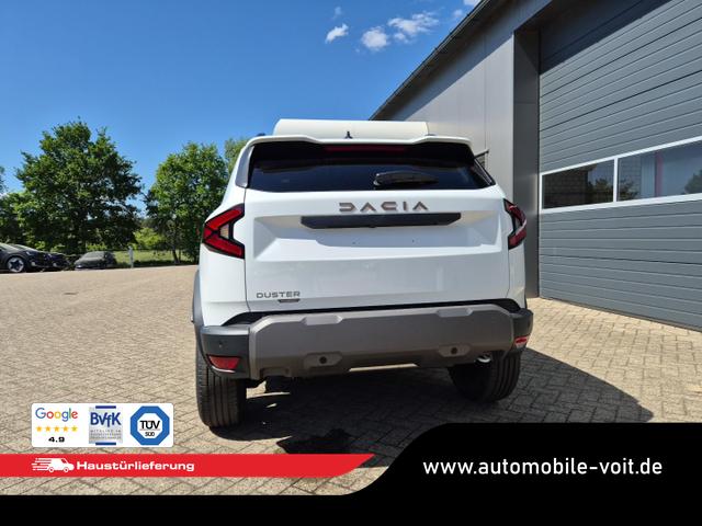 Dacia Duster Extreme Hybrid 140PS Automatik 1.6 SCE Sitzheizung Klimaautomatik 4x Kamera elektr.Parkbremse Teil-Leder Bluetooth Apple Carplay Android Auto PDC v+h 2xKeyless 17-LM 