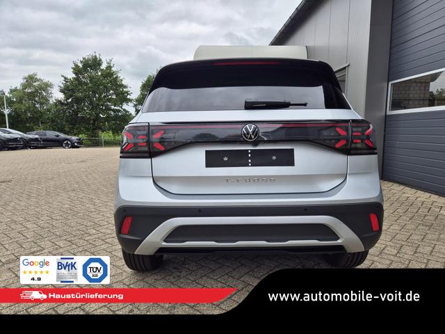 Volkswagen T-Cross 1.0 TSI 116PS DSG Life LED-Matrix-Scheinwerfer Klimaautomatik Sitzheizung PDC R&uuml;ckf.Kamera 17-LM abged.Scheiben 2xKeyless DAB+ Bluetooth Touchscreen Apple CarPlay Android Auto 