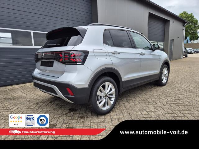 Volkswagen T-Cross 1.0 TSI 116PS DSG Life LED-Matrix-Scheinwerfer Klimaautomatik Sitzheizung PDC R&uuml;ckf.Kamera 17-LM abged.Scheiben 2xKeyless DAB+ Bluetooth Touchscreen Apple CarPlay Android Auto 