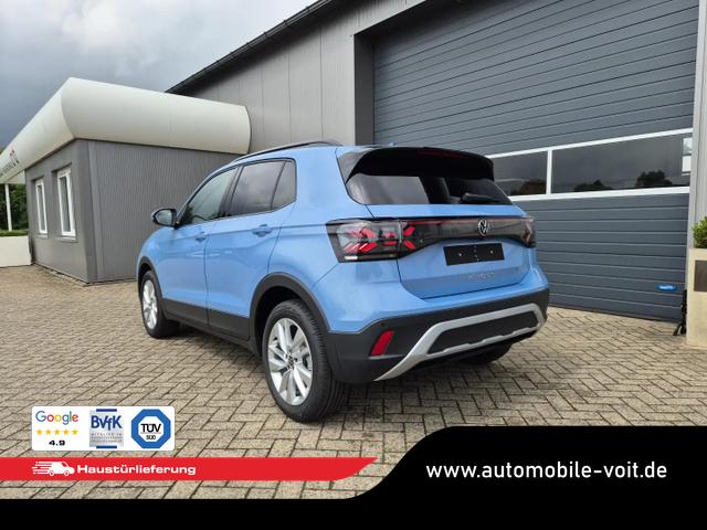 Volkswagen T-Cross 1.0 TSI 116PS DSG Life LED-Matrix-Scheinwerfer Klimaautomatik Sitzheizung PDC R&uuml;ckf.Kamera 17-LM abged.Scheiben 2xKeyless DAB+ Bluetooth Touchscreen Apple CarPlay Android Auto 