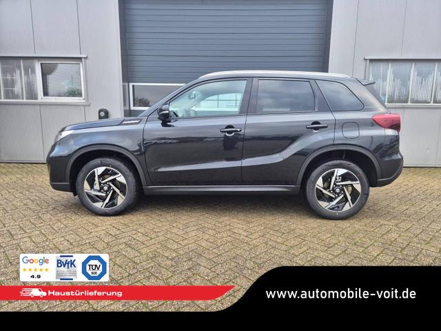 Suzuki Vitara Comfort+ 110PS Automatik MHEV 4x4 ALLGRIP 1.4 Boosterjet Teilleder Navi Klimaautomatik Sitzheizung ACC PDC v+h R&uuml;ckf.Kamera Suzuki-Radio Apple CarPlay Android Auto Touchscreen 2xKeyless 17-LM 