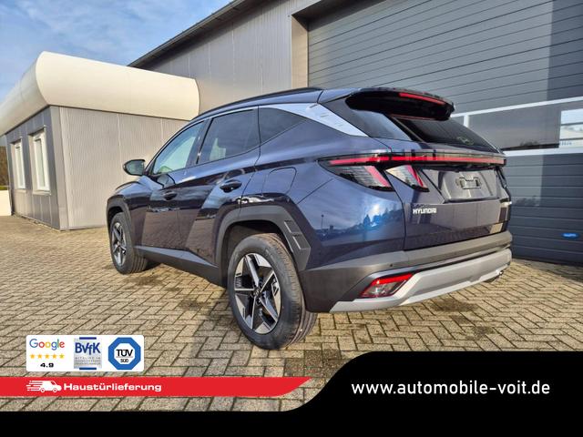 Hyundai TUCSON Trend 1.6 T-GDI 150PS Automatik TZ 2026 Teil-Leder Sitzheizung v+h Lenkradheizung Klimaautomatik Navi Touchscreen DAB+ Apple CarPlay + Android Auto PDC R&uuml;ckf.-Kamera Matrix-LED-Scheinw. 