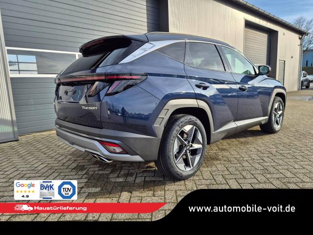 Hyundai TUCSON Trend 1.6 T-GDI 150PS Automatik TZ 2026 Teil-Leder Sitzheizung v+h Lenkradheizung Klimaautomatik Navi Touchscreen DAB+ Apple CarPlay + Android Auto PDC R&uuml;ckf.-Kamera Matrix-LED-Scheinw. 