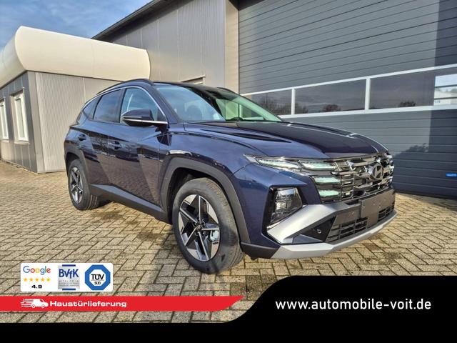 Hyundai TUCSON Trend 1.6 T-GDI 150PS Automatik TZ 2026 Teil-Leder Sitzheizung v+h Lenkradheizung Klimaautomatik Navi Touchscreen DAB+ Apple CarPlay + Android Auto PDC R&uuml;ckf.-Kamera Matrix-LED-Scheinw. 